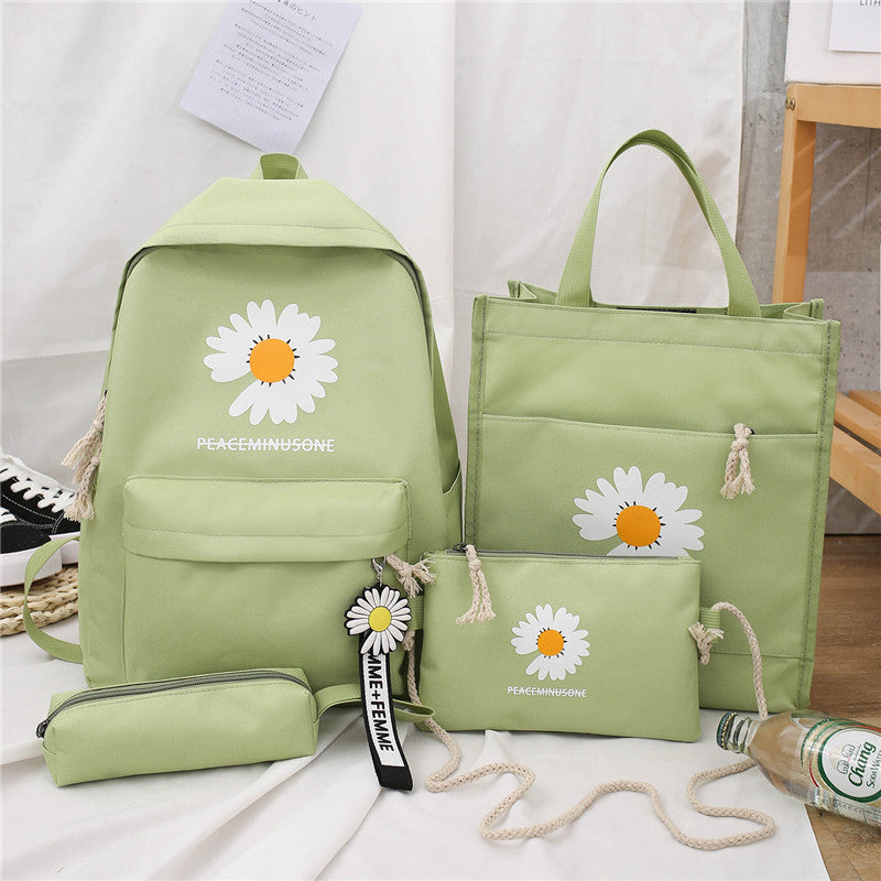 Florales Druck Rucksack Set Karnz