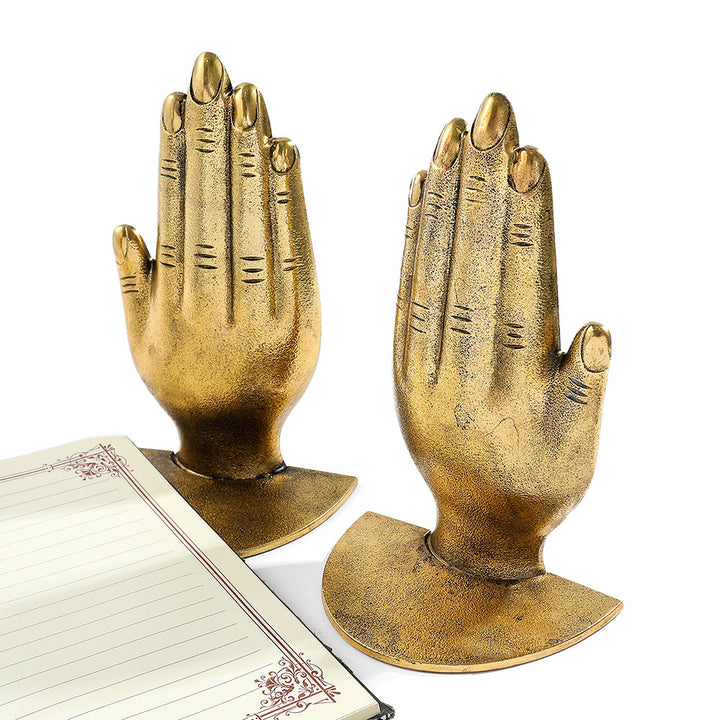 Dekorative Hand-förmige Buchstützen