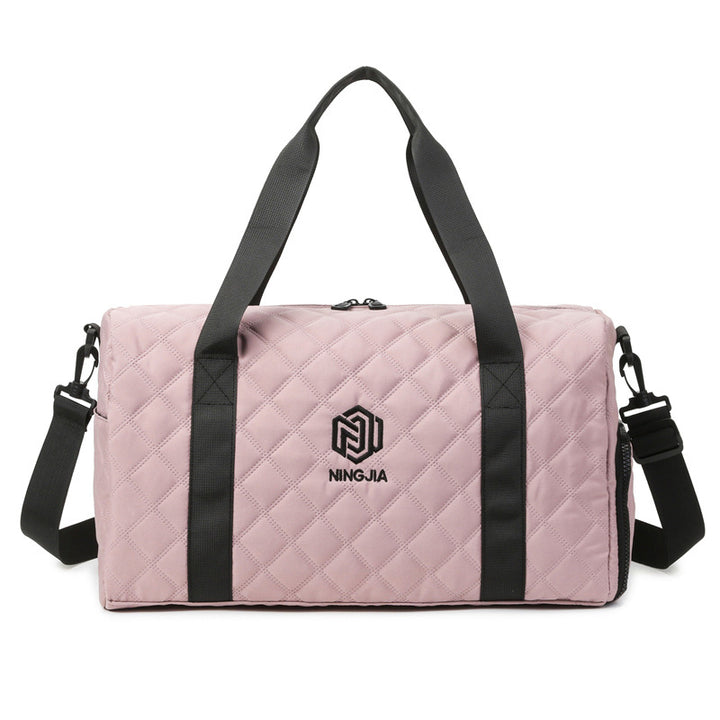 Stylische gesteppt Sport-Duffel-Tasche