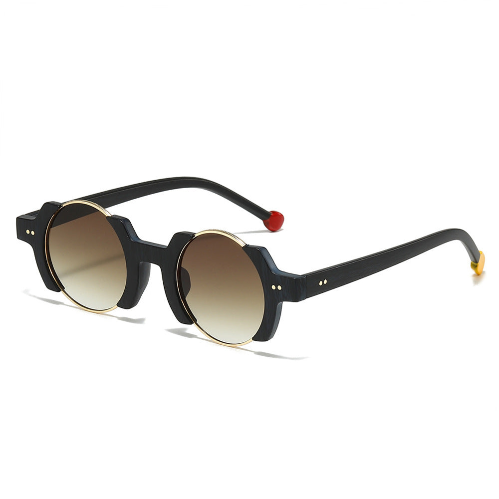 Einzigartige geometrische Rahmen-Sonnenbrille Karnz 1787812353