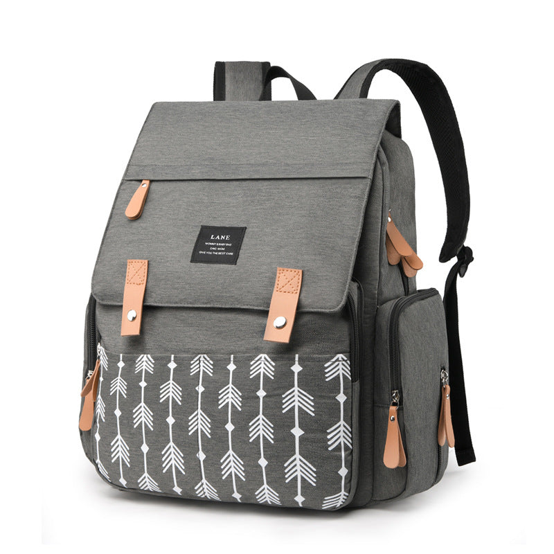 Multi-Taschen-Canvas-Rucksack Karnz