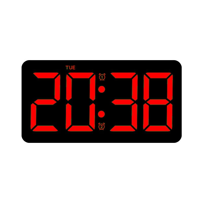 Digitaler Led-Wecker mit Großen Ziffern und Snooze-Funktion Karnz