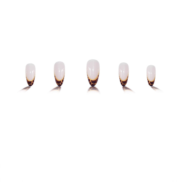 Exquisite Floral Design Stiletto Nails Karnz