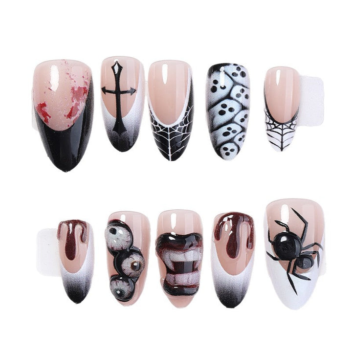 Gothic-Themen Press-On Nagel Kollektion Karnz