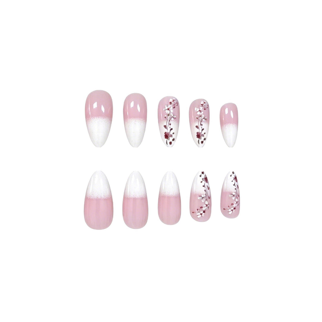 Elegante Florale Acrylnagel-Verstärkungen Karnz 1789916018