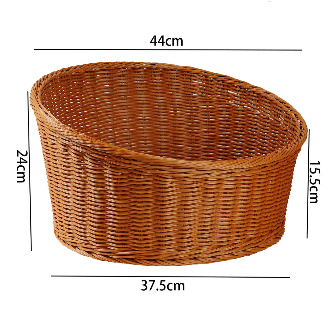 Elegante Gewebte Servierplatte Karnz