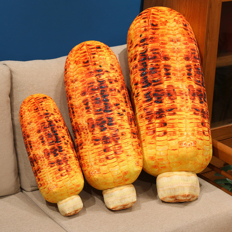 Neuheit Gegrillter Mais Bolster Plüsch Dekoratives Lendenkissen Karnz