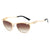 Damen Cat-Eye Sonnenbrille mit funkelndem Steinbesatz Karnz