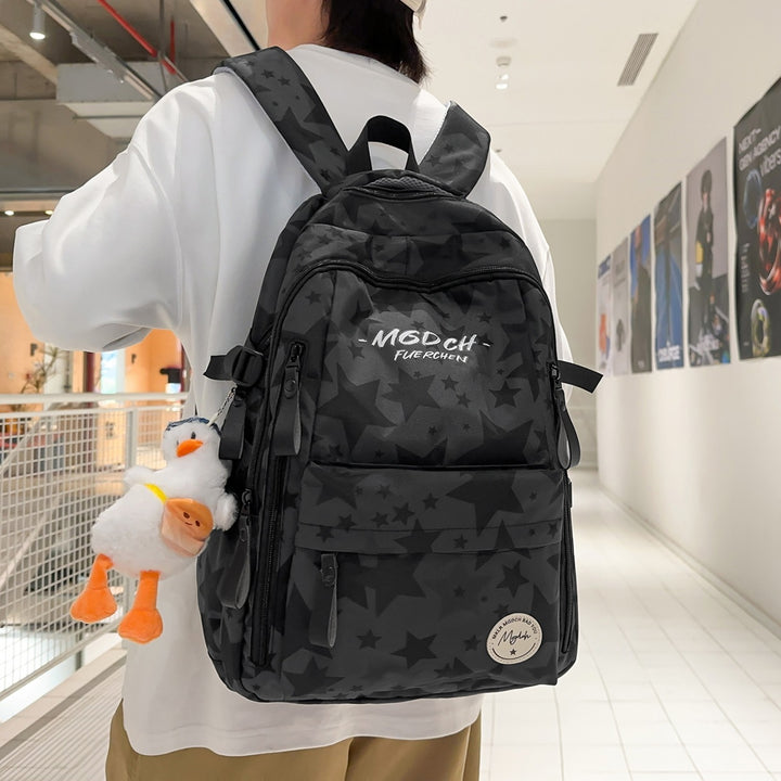 Stylische Rucksack mit Sternenmuster Karnz 1791205930