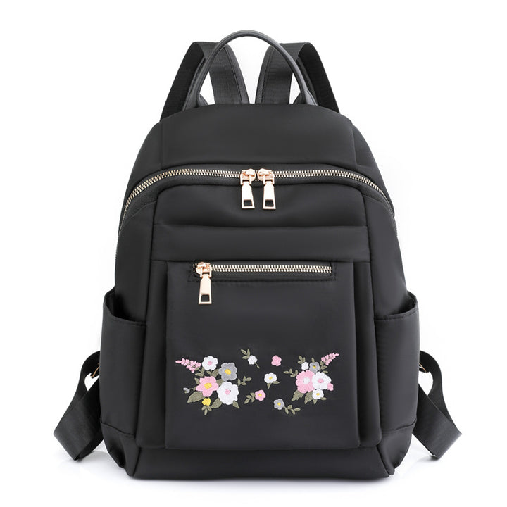 Floral Bestickter Rucksack Karnz