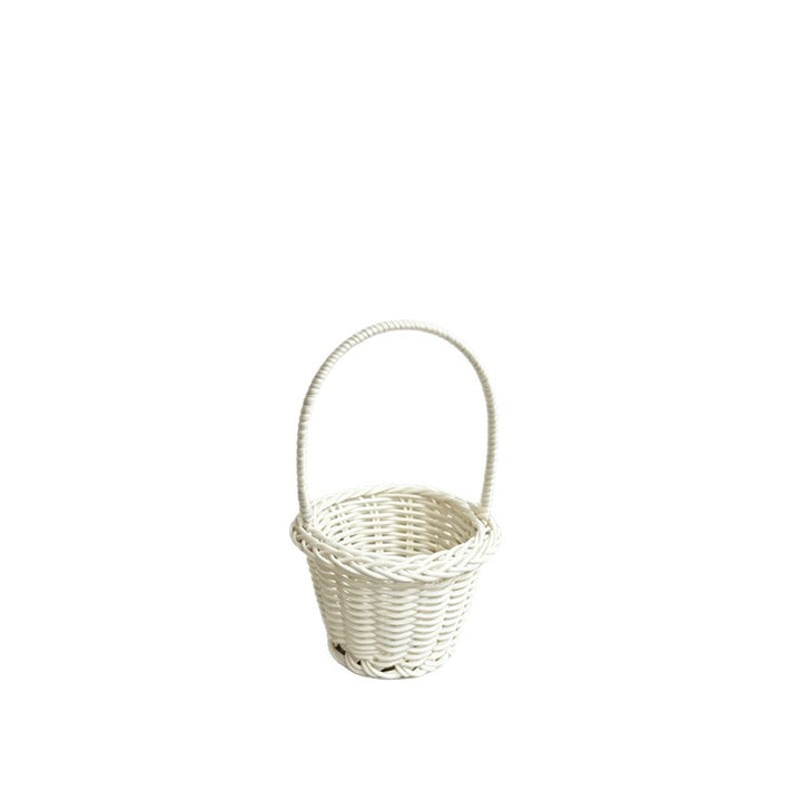 Dekorative Miniatur Geflochtene Korb Karnz