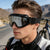 Damen Sportliche Skibrille mit reflektierendem Objektiv Karnz