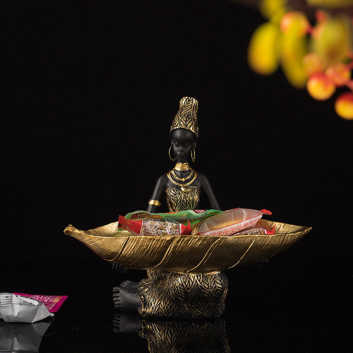 Ashanti Gold Leaf Anzeige Tablett | Karnz