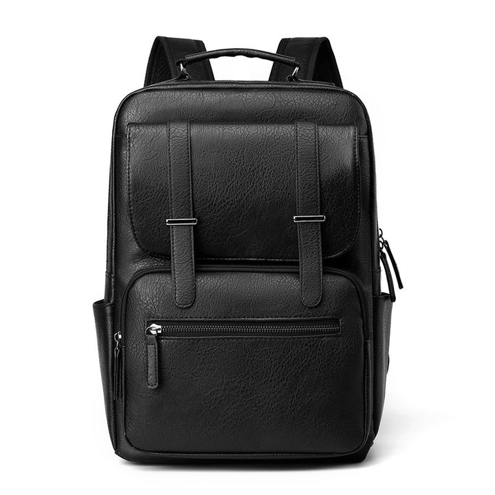 Leder Laptop Rucksack Karnz