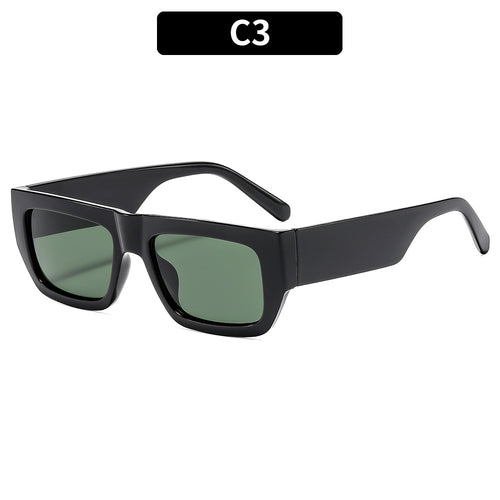 Fette quadratische Rahmen-Sonnenbrille