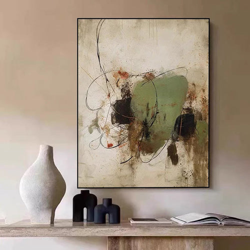 Abstrakte moderne Leinwandkunst