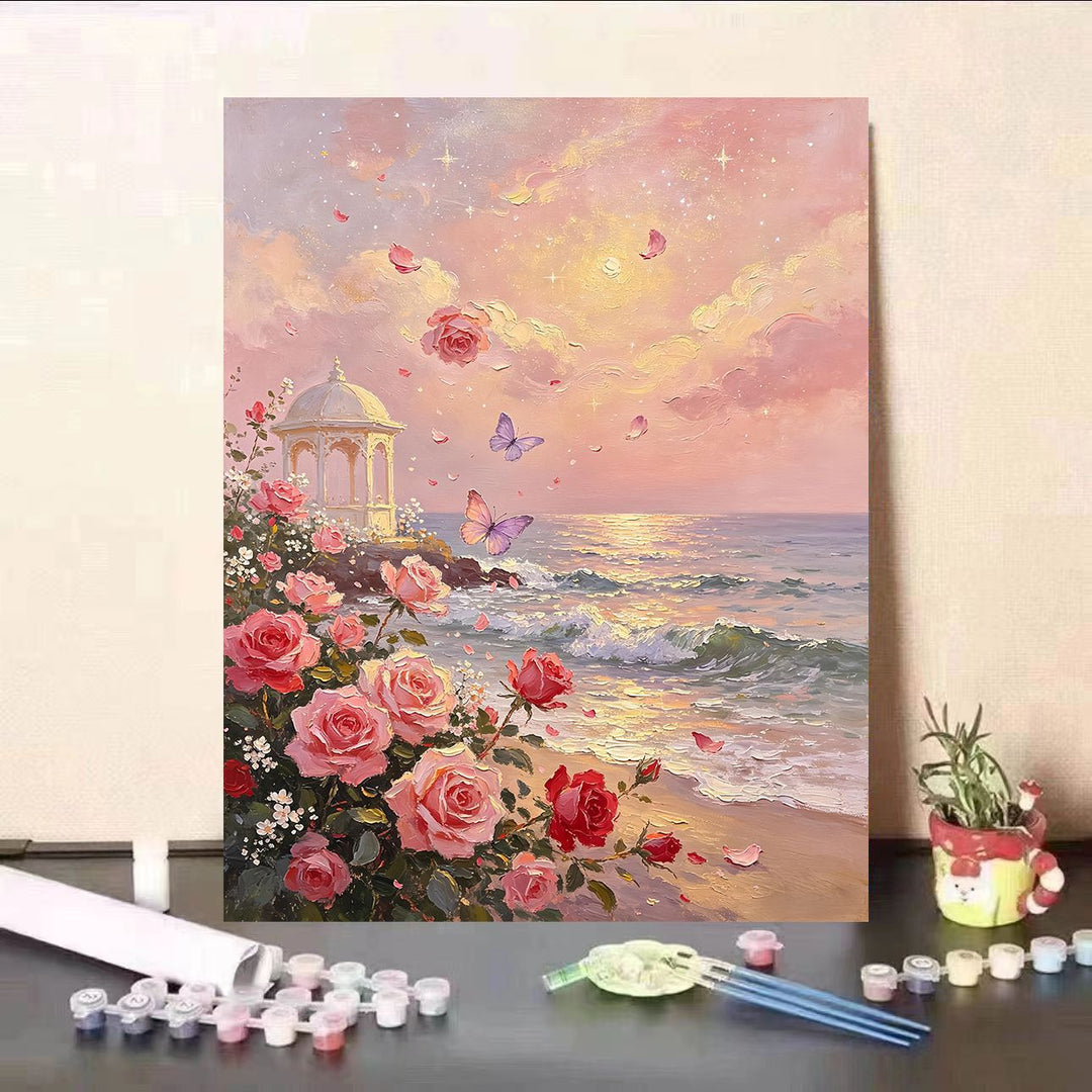 DIY Floral Landscape Malen nach Zahlen Kit Karnz