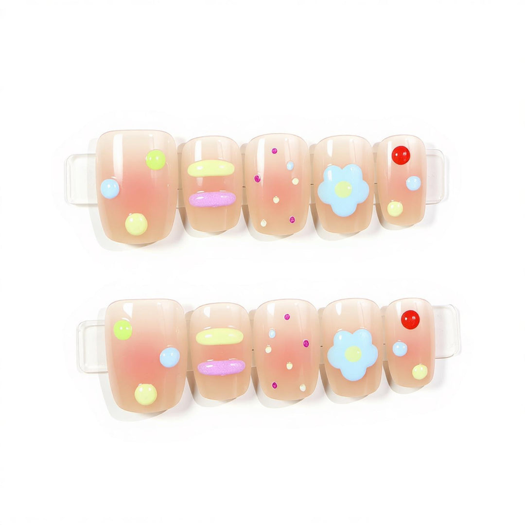 Fun-Themen Press-On Nagel Set Karnz