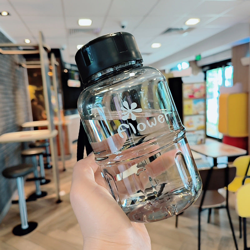 Damen Praktische Wasserflasche mit abnehmbarer Trageschlaufe Karnz