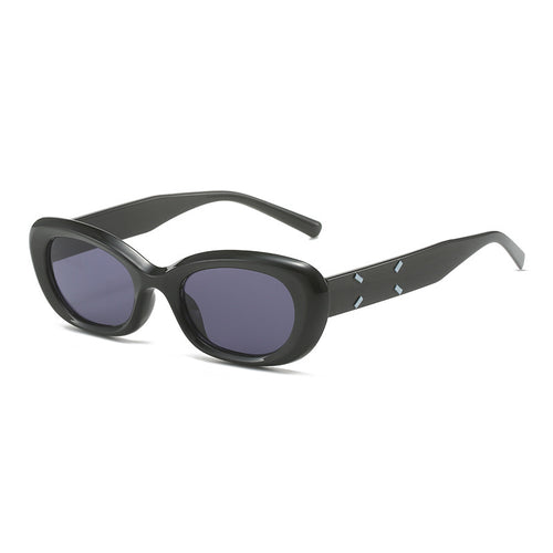 Modebewusste Übergroße Rechteckige Sonnenbrille Karnz