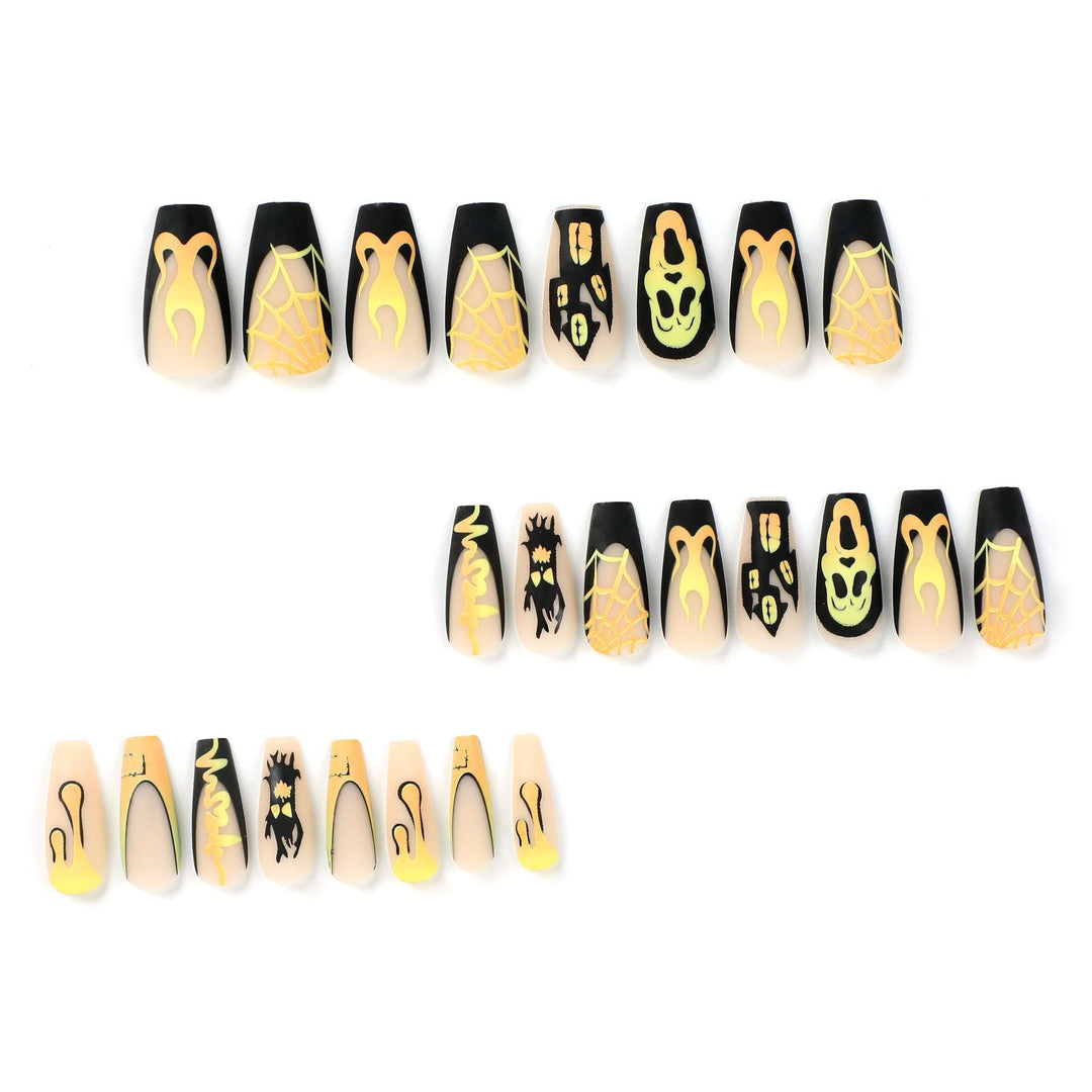 Kreative Halloween Nagelkunst Karnz