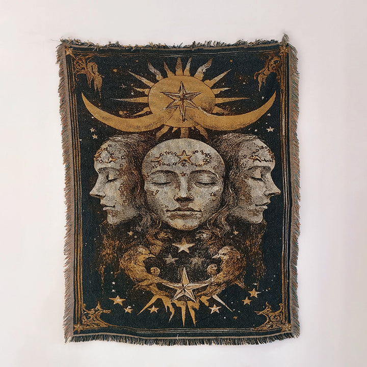 Astrologische Themen Wandteppich Decke