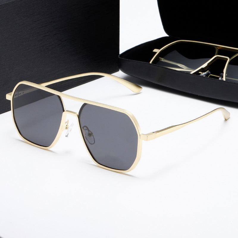 Damen Innovative modische Sonnenbrille mit rechteckigem Rahmen Karnz