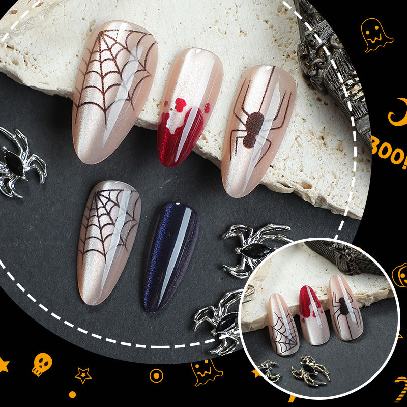 Halloween-Themen Druck-Nagelkunst Set 1790738649