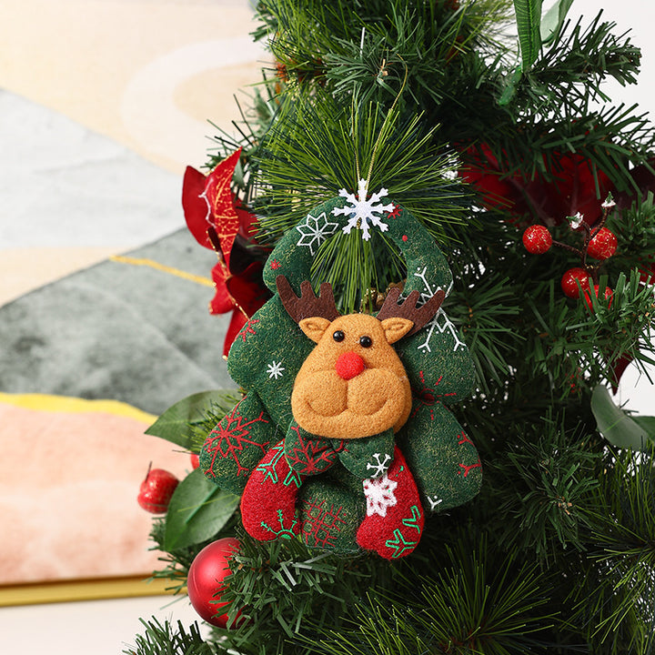 Dekorative Weihnachtsbaum-Anhänger im Rentier-Design Karnz