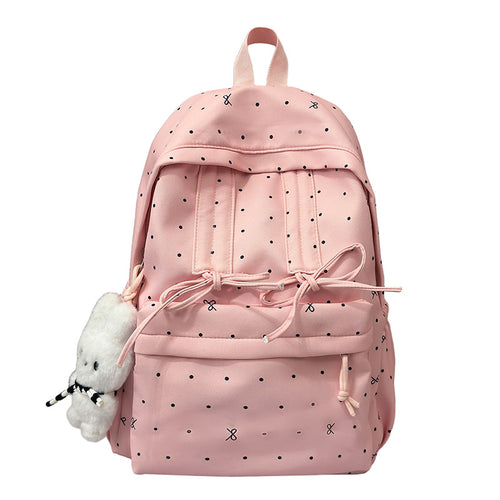 Spaßige gepunktete Muster-Rucksack