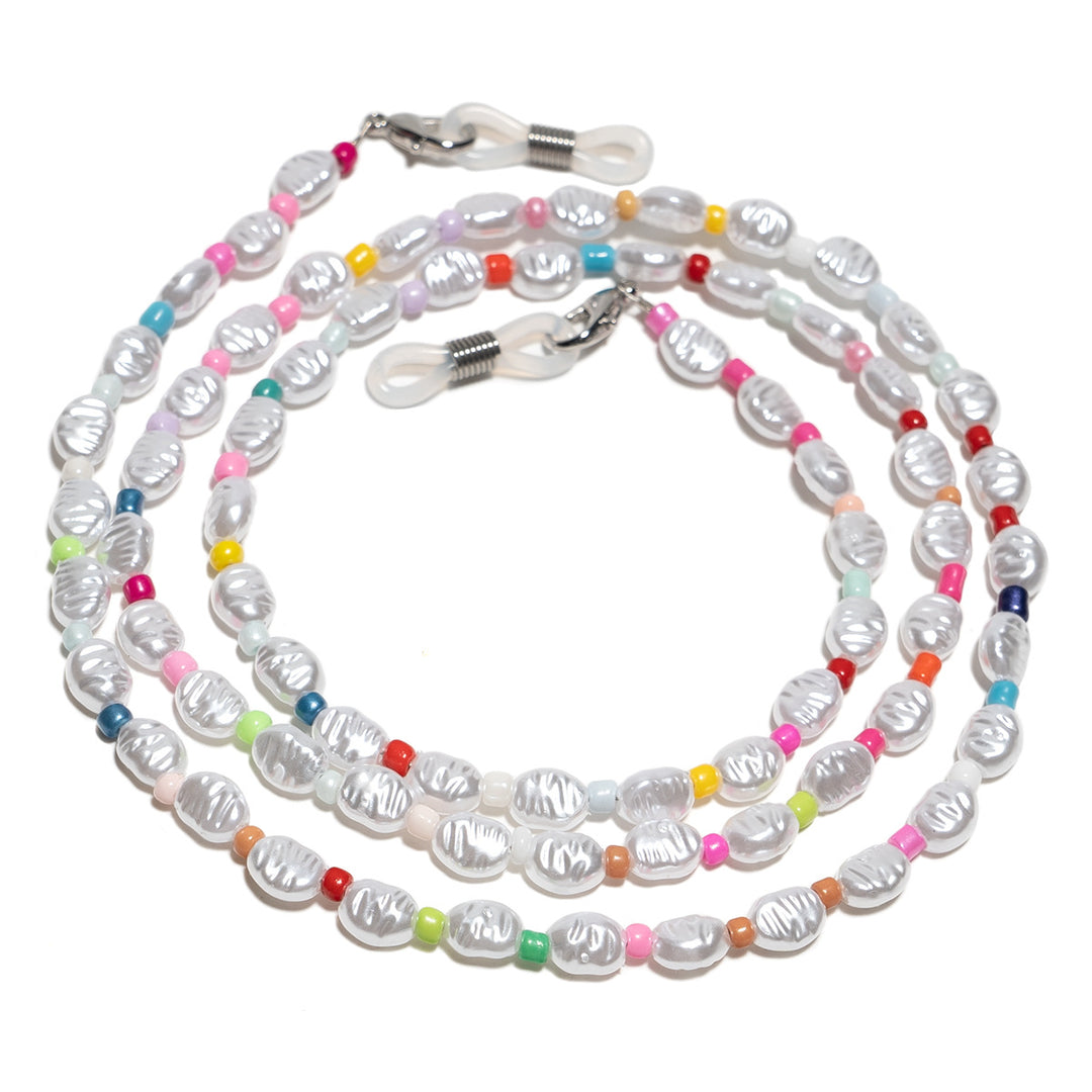 Farbige Perlen Brillen Kette Karnz 1786968035