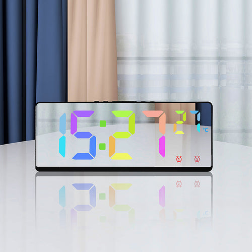 Digitaler Alarmwecker mit Temperatursensor und Spiegelfunktion Karnz
