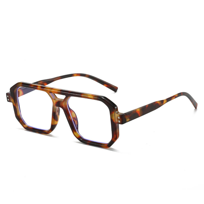 Damen modische Sonnenbrille im modernen achtkantigen Design Karnz