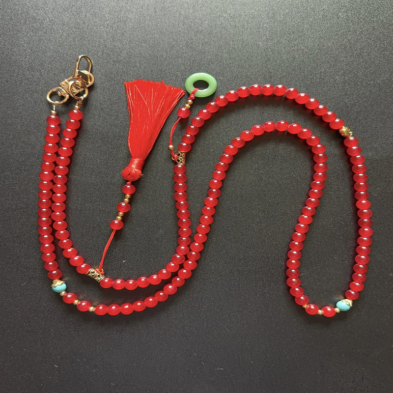 Bead decor Eyewear Kette mit Quasten Karnz