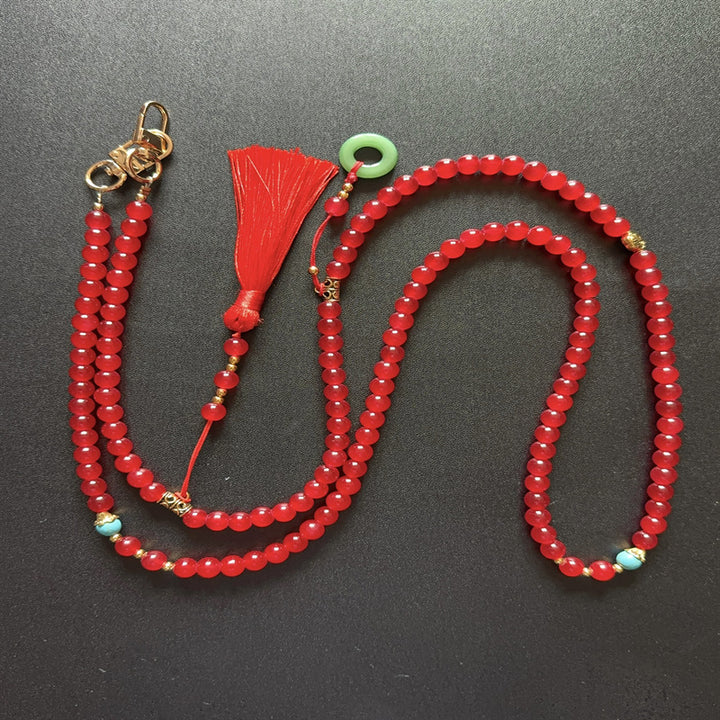Bead decor Eyewear Kette mit Quasten Karnz