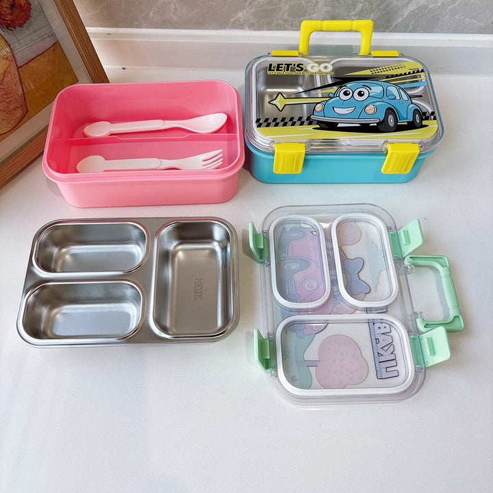 Cartoon-Themen Multi-Abteil Lunchcontainer