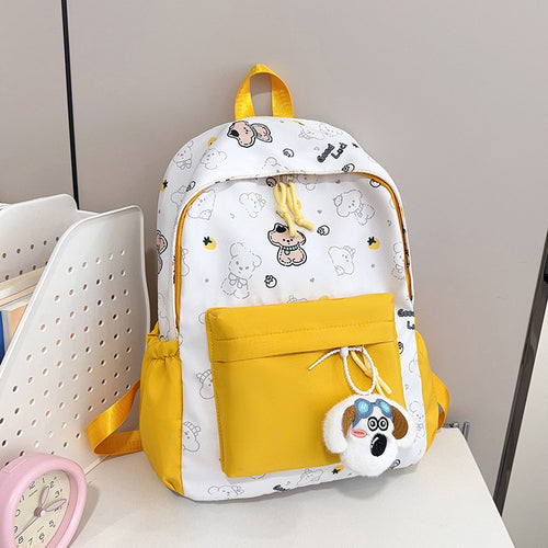 Cartoon-Print-Kordelzug-Rucksack