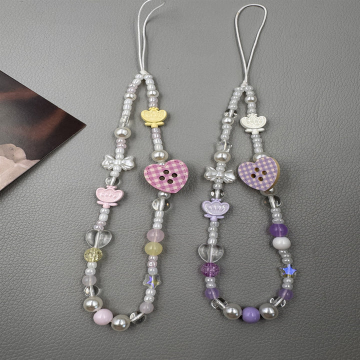 Dekorativer Perlencharms-Handylanyard Karnz 1790135299
