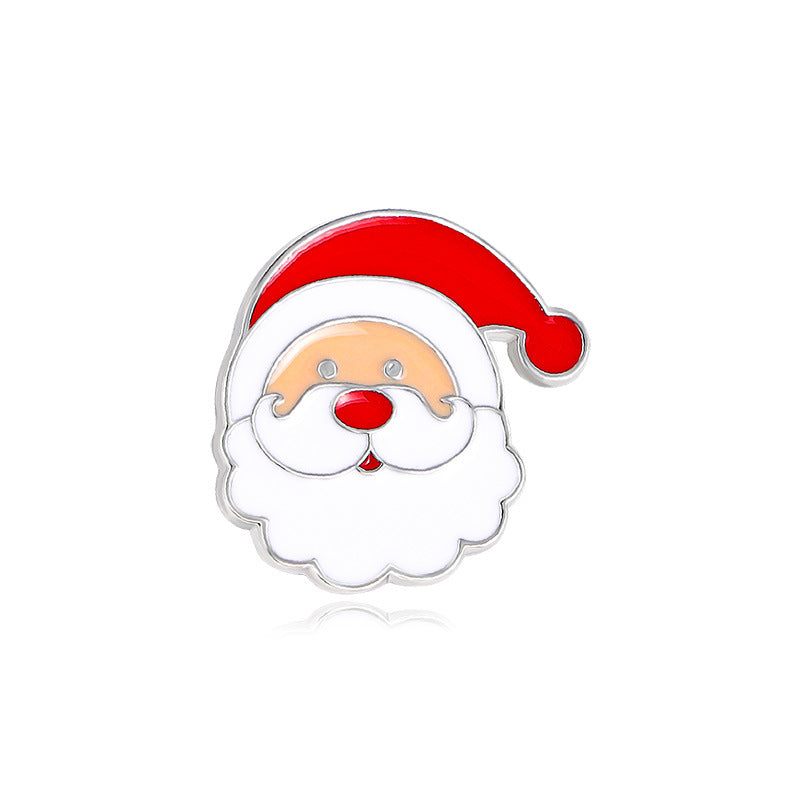 Dekorativer Emaille-Weihnachtsbaum-Anstecker Karnz