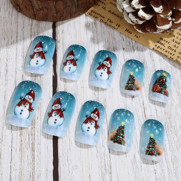 Winter Nagelkunst Set Karnz