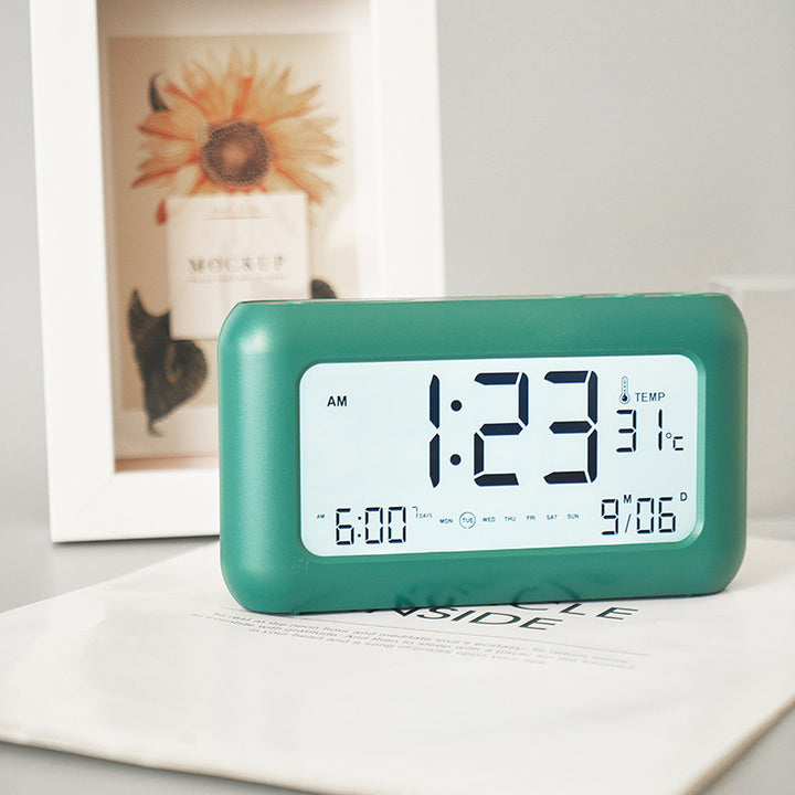 Digitaluhr mit Temperatur- und Hygrometerfunktion Karnz