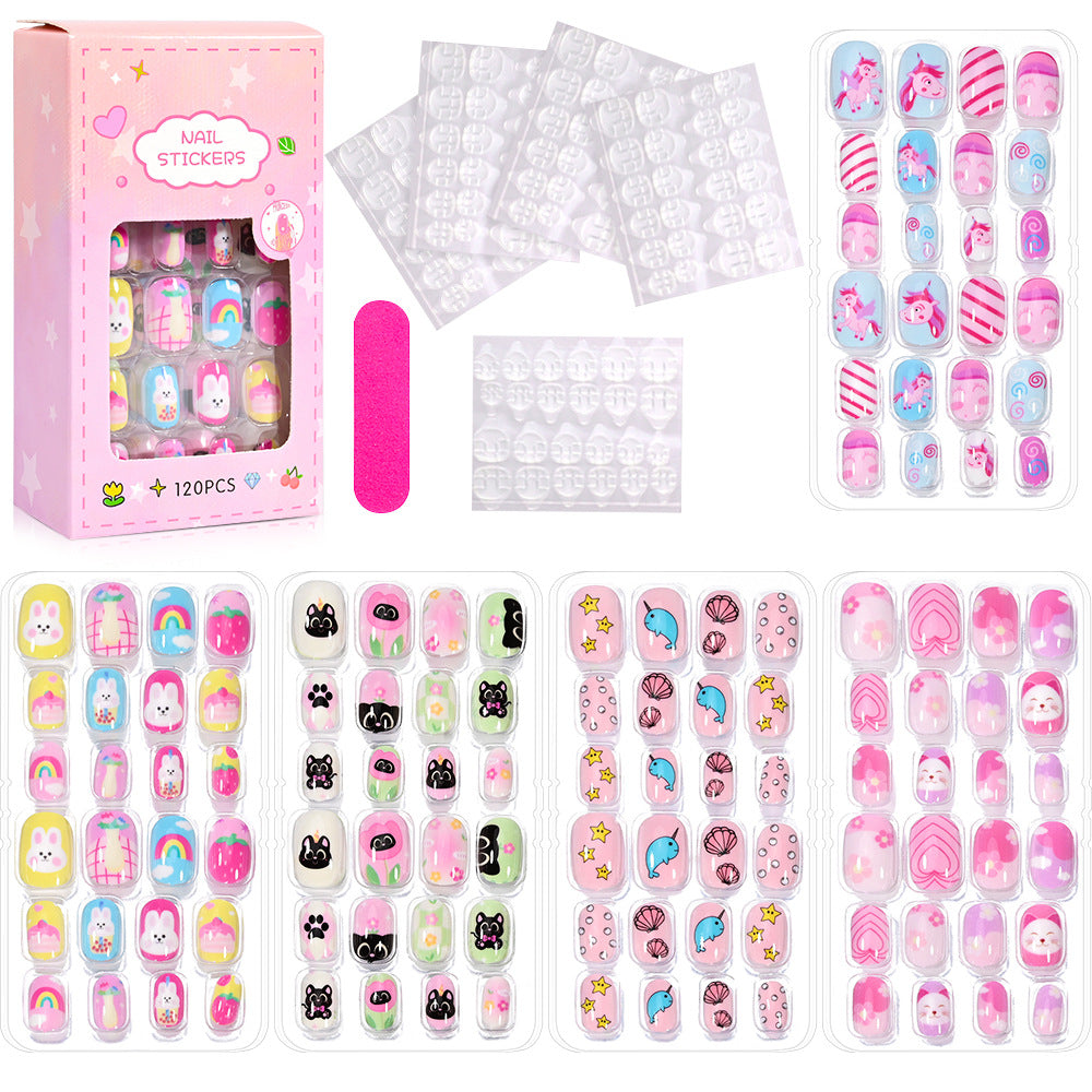 Kreatives Cartoon Nagelkunst Aufkleber Set Karnz
