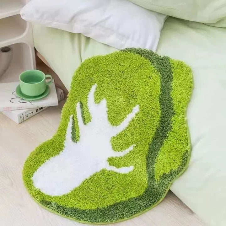 Avocado Shape Plüsch Badmatte