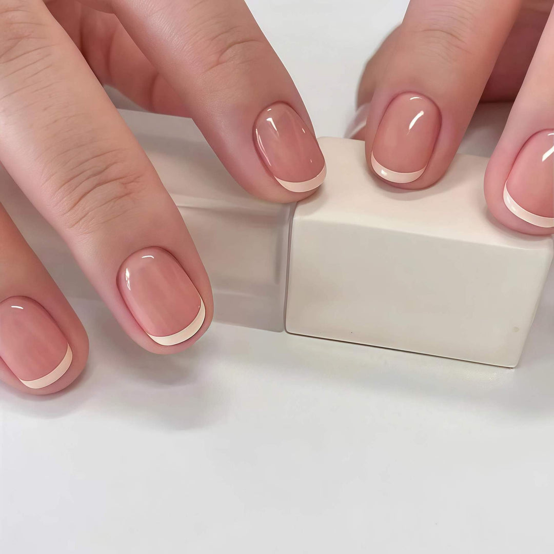 Professionelles French Tip Nagelset Karnz