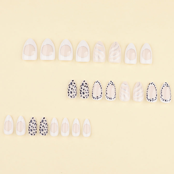 Trendige Nailart im kreativen Stiletto-Design Karnz