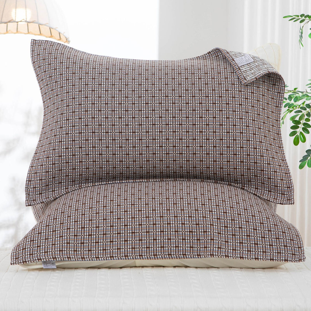 Damen Kissenbezug mit filigranem Blumenmotiv Karnz