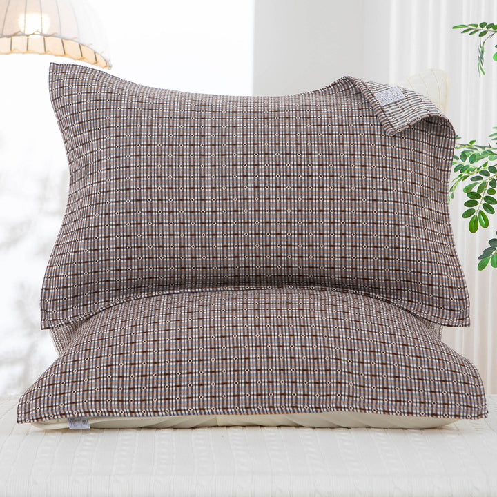 Damen Kissenbezug mit filigranem Blumenmotiv Karnz
