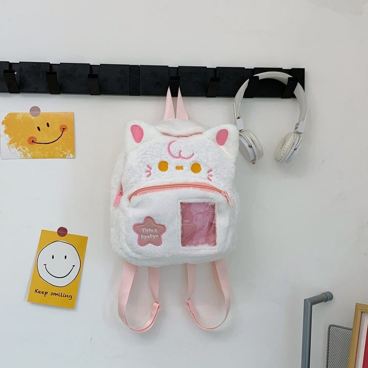 Plüsch-Hundethemen-Mini-Backpack