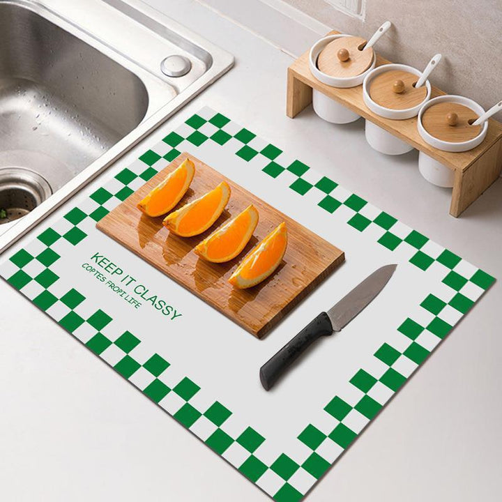 Dekorative Küchenbodenmatte