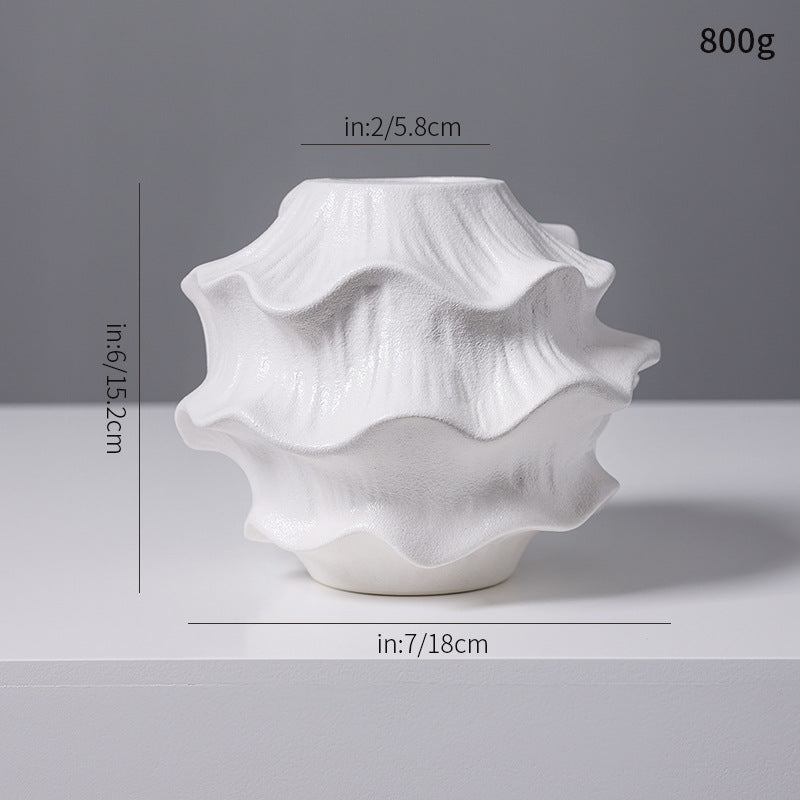 Dekorative Fluid-Shape Keramik Karnz